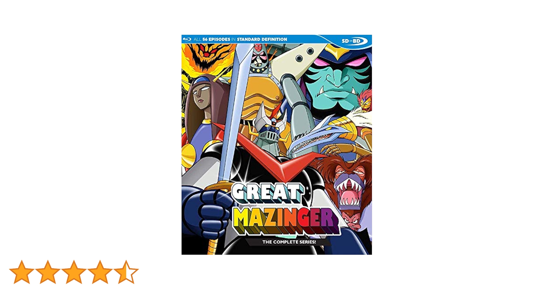 Amazon.co.jp: Great Mazinger: Complete Series [Blu-ray] : DVD